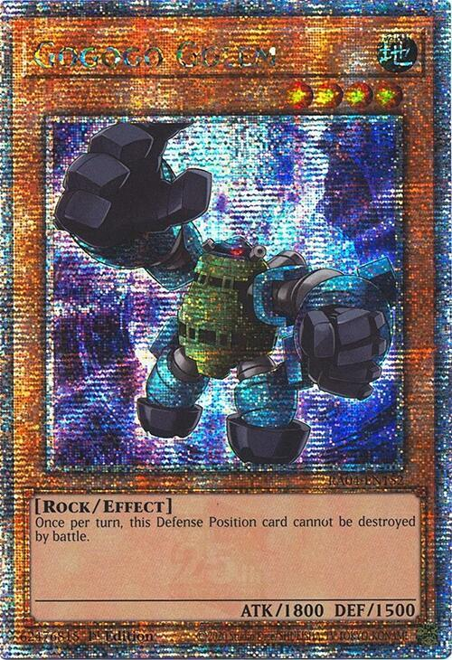 Gogogo Golem - RA04-EN152 - (Quarter Century Secret Rare) - 1st Edition